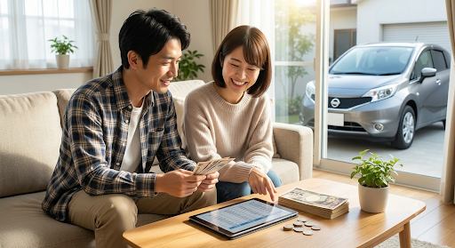 月々定額で家計管理しやすいカーリース